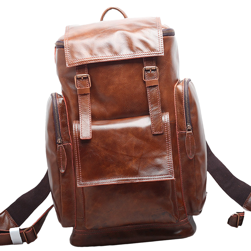 Vintage Leather Backpack