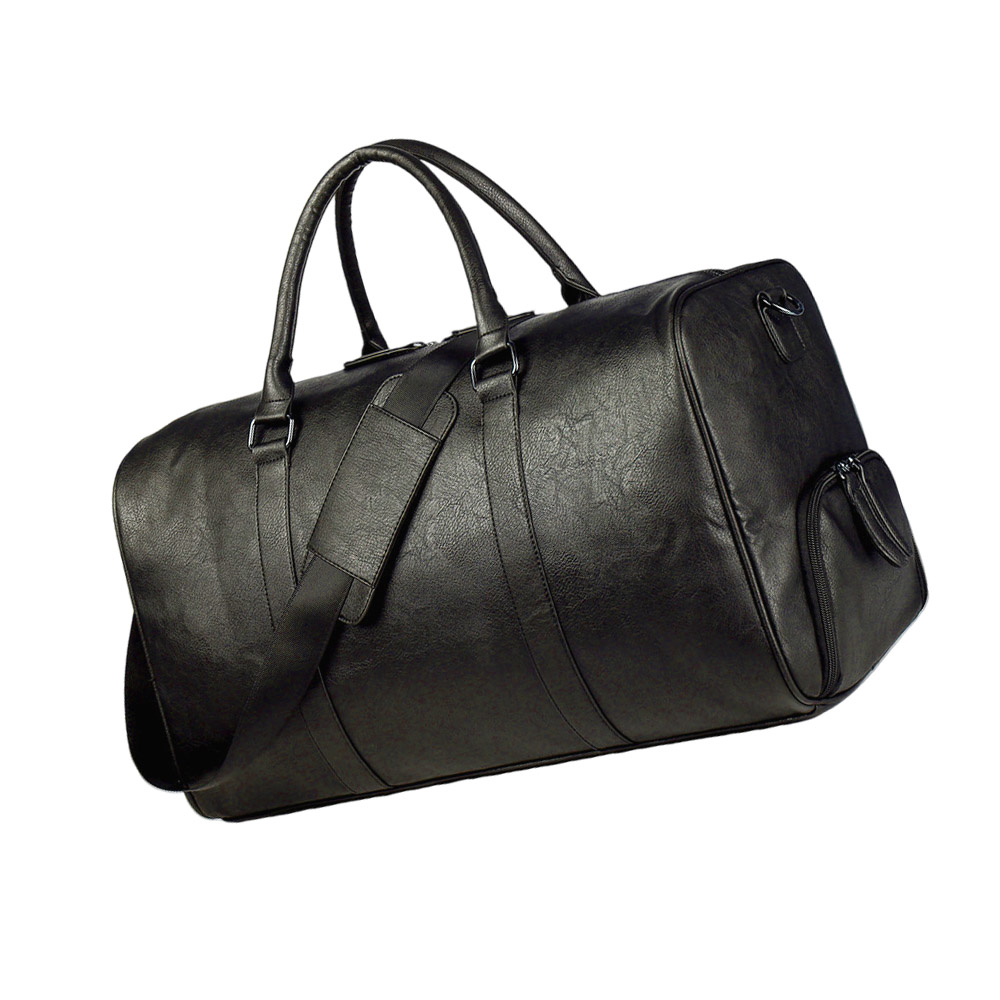 Vintage Leather Travel Bag - 图片 2