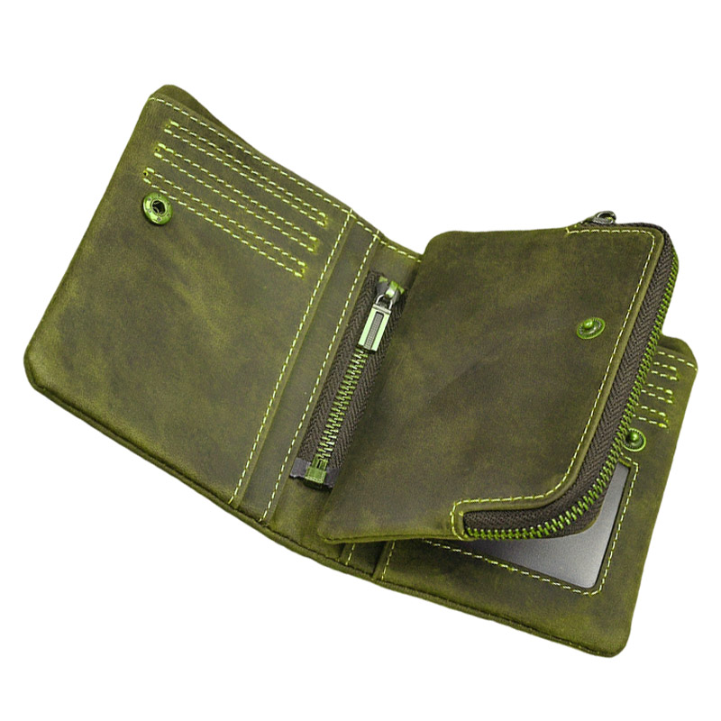 Vintage Genuine Leather Wallet - 图片 2