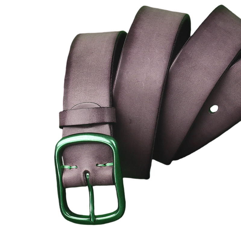 Men’s Genuine Leather Belt - 图片 4