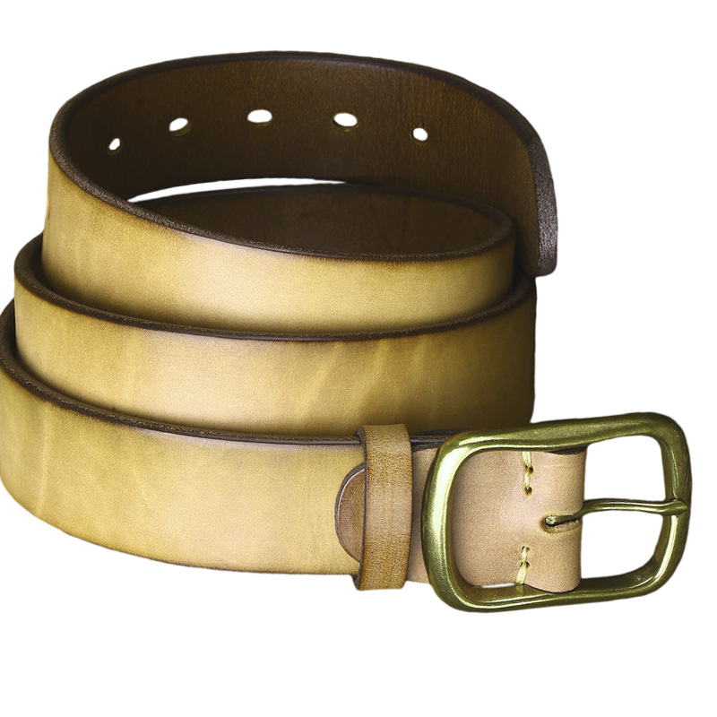 Men’s Genuine Leather Belt - 图片 5