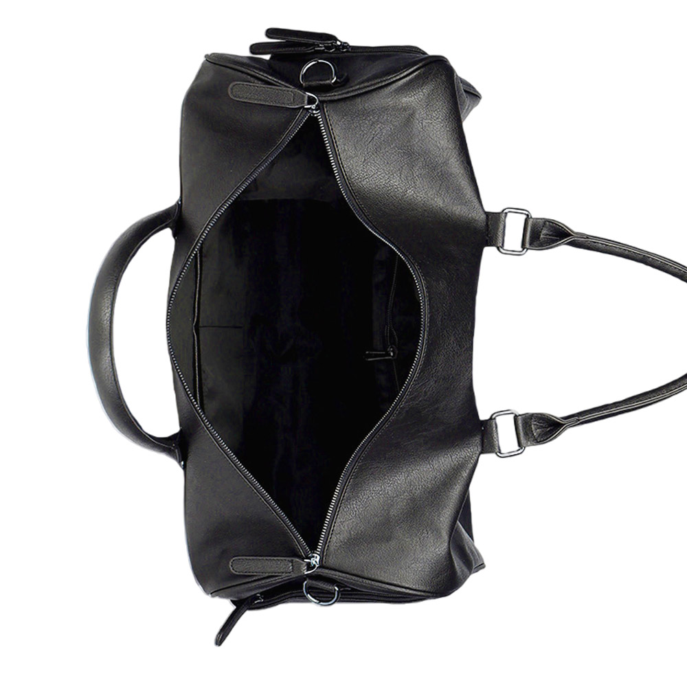 Vintage Leather Travel Bag - 图片 5