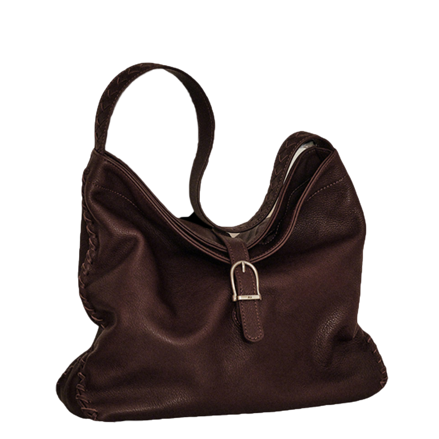 Head layer cowhide leather bag large lazy hobo tote large capacity women's bag
