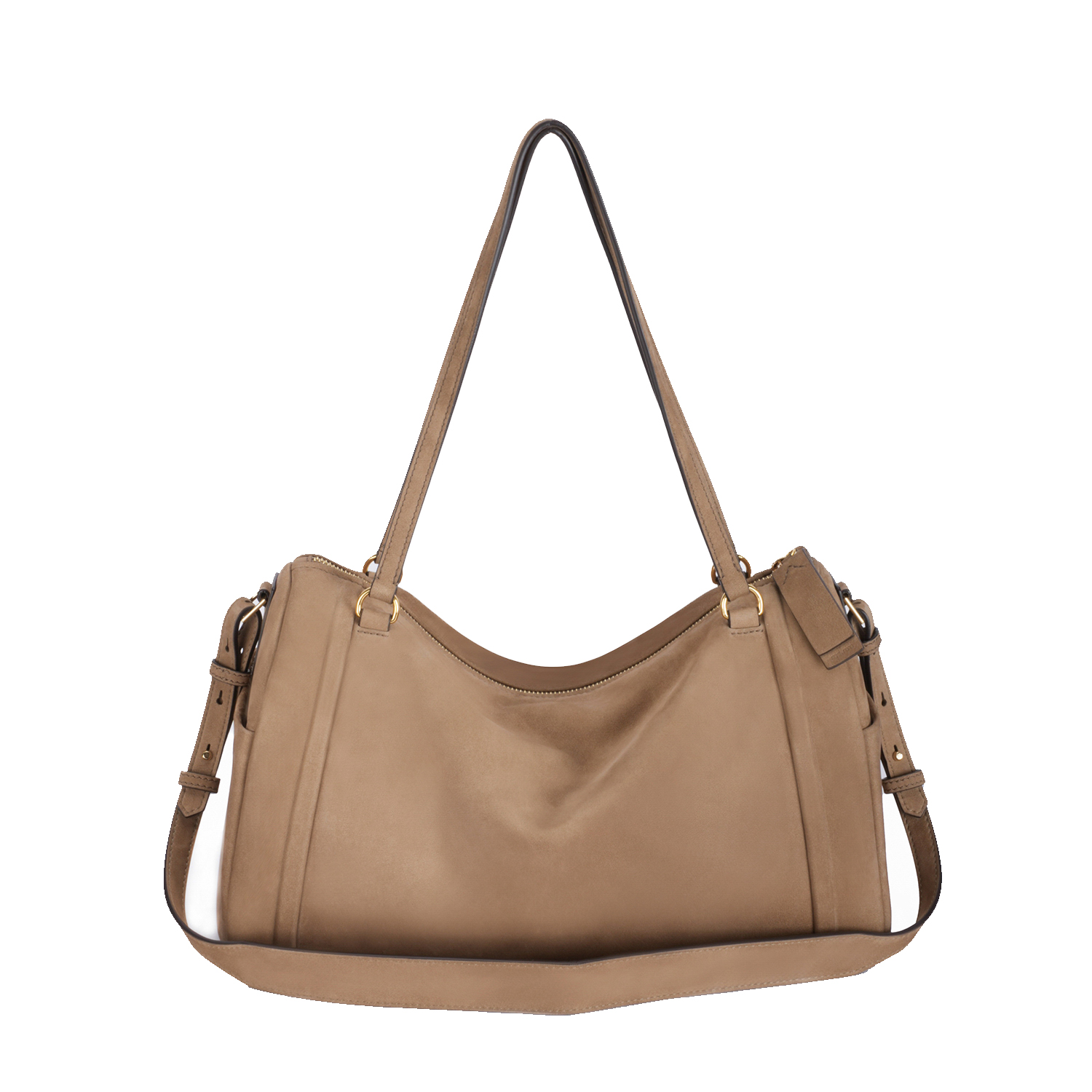 Head layer cowhide shoulder bag, large capacity commuting bag, cowhide leather travel handbag, women's travel bag