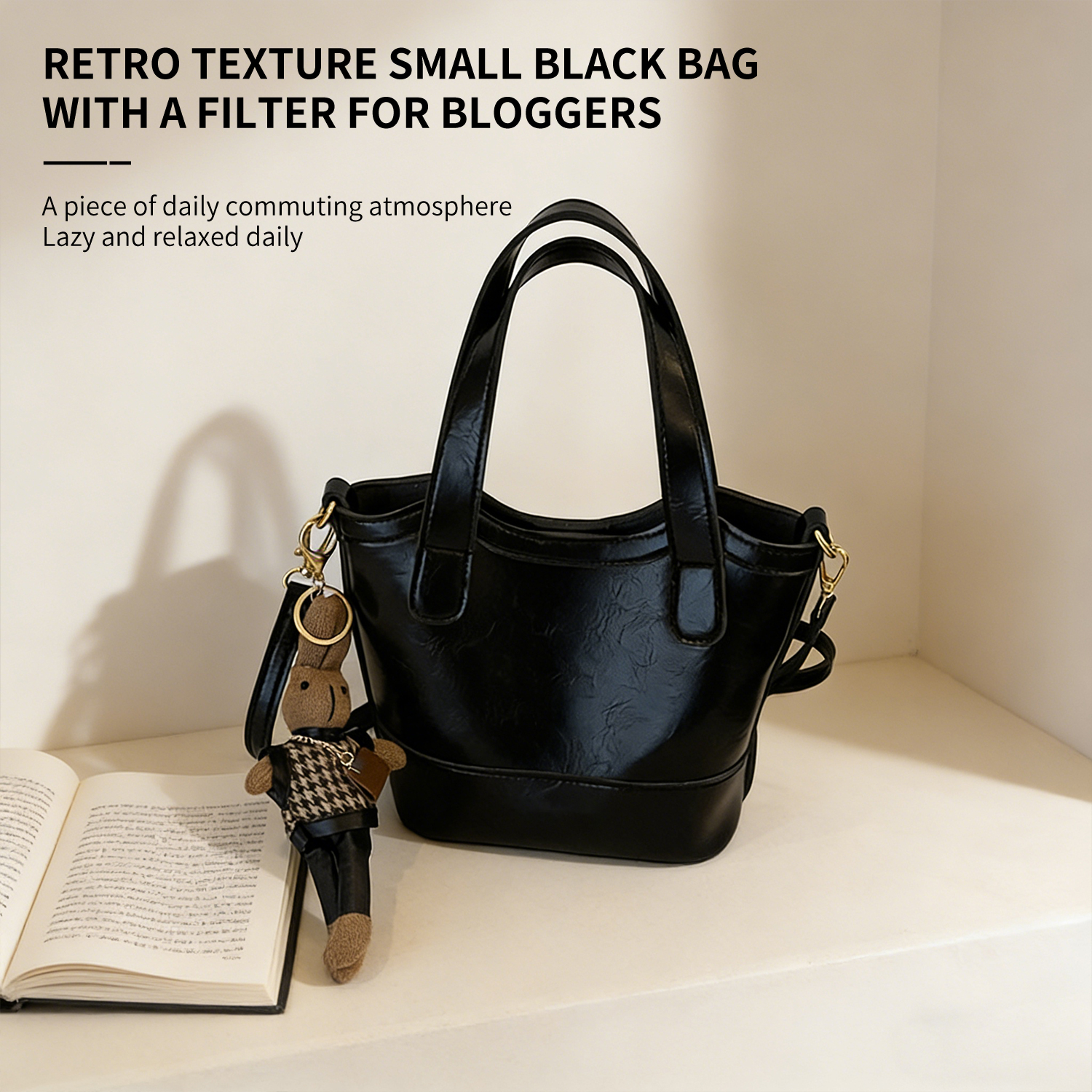 Soft Leather Women's Shoulder Bag Mid-Age Mom Bag Autumn/Winter - 图片 4